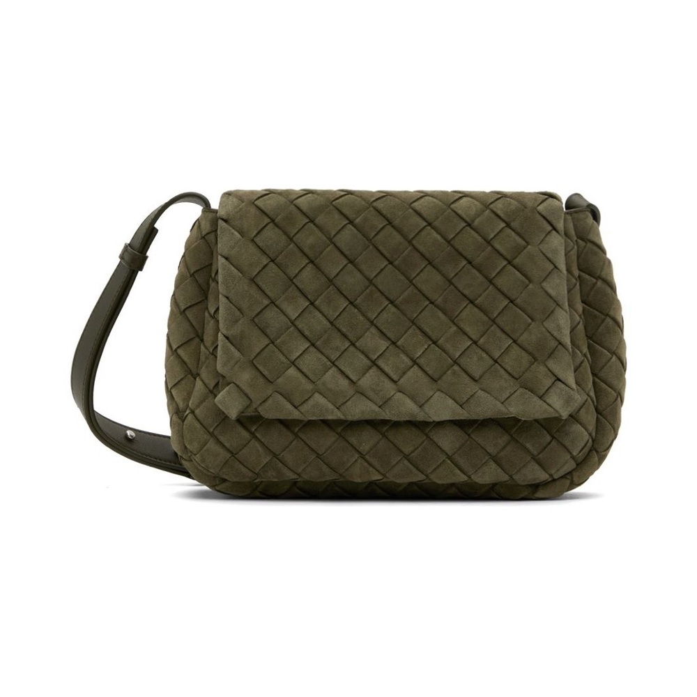 ISO Bottega Veneta
Khaki Small Cobble Messenger Bag